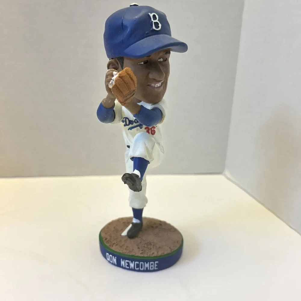 bobblehead of Don Newcombe, a legendary pitcher for the Brooklyn Dodgers